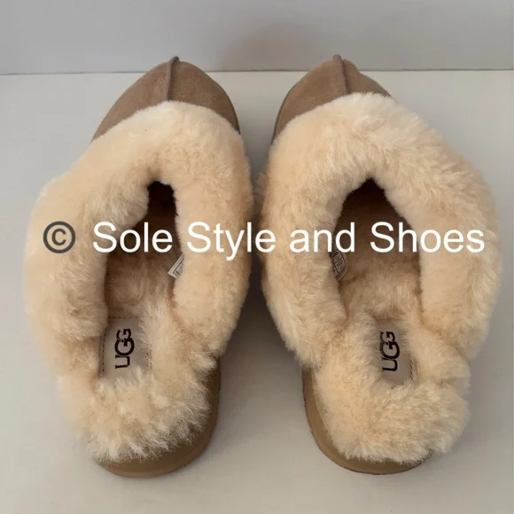 UGG Disquette Slippers Sand 8NEW in Box